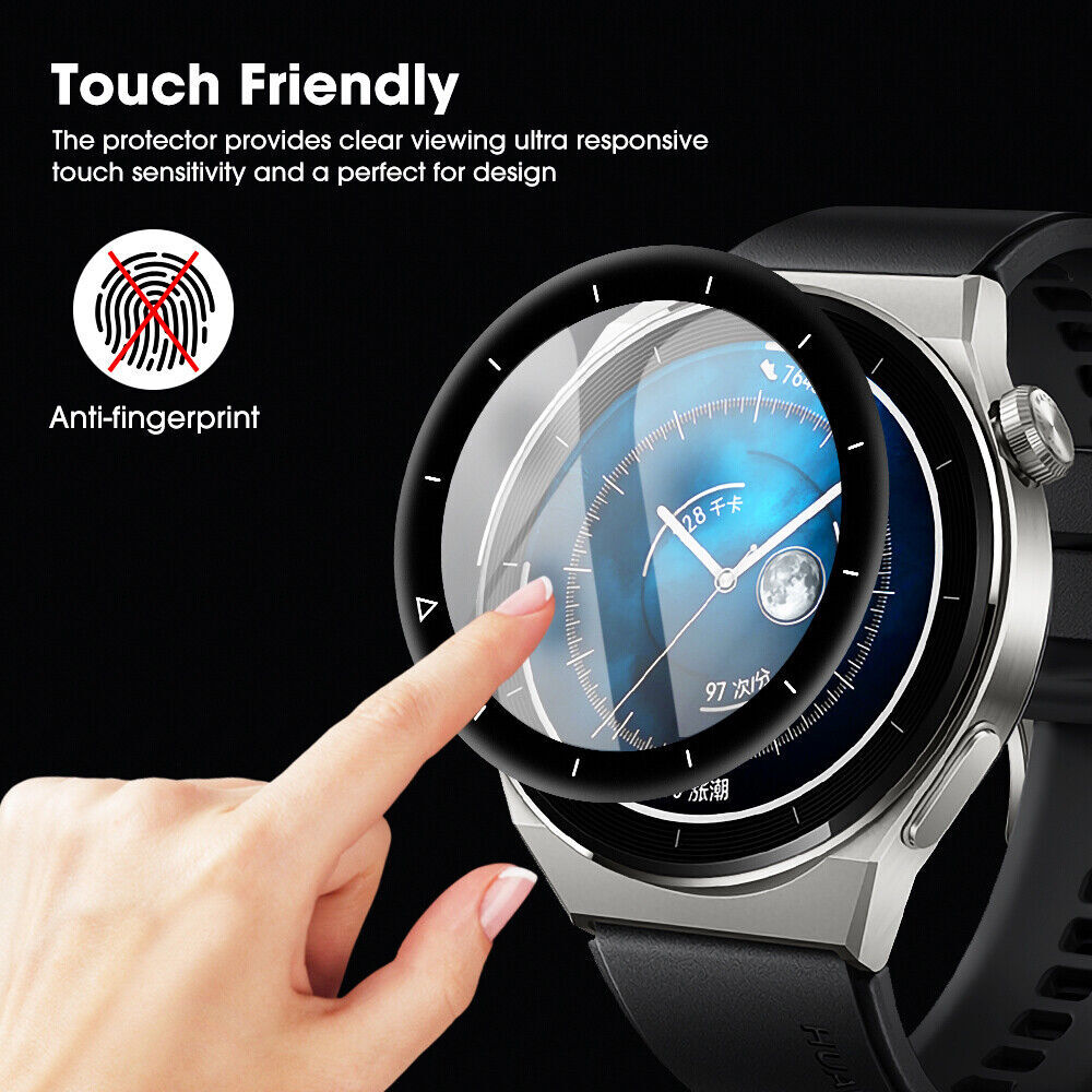 Full Cover Screen Protector For Huawei Watch GT3 GT4 GT5 Pro 41 42 46mm Film