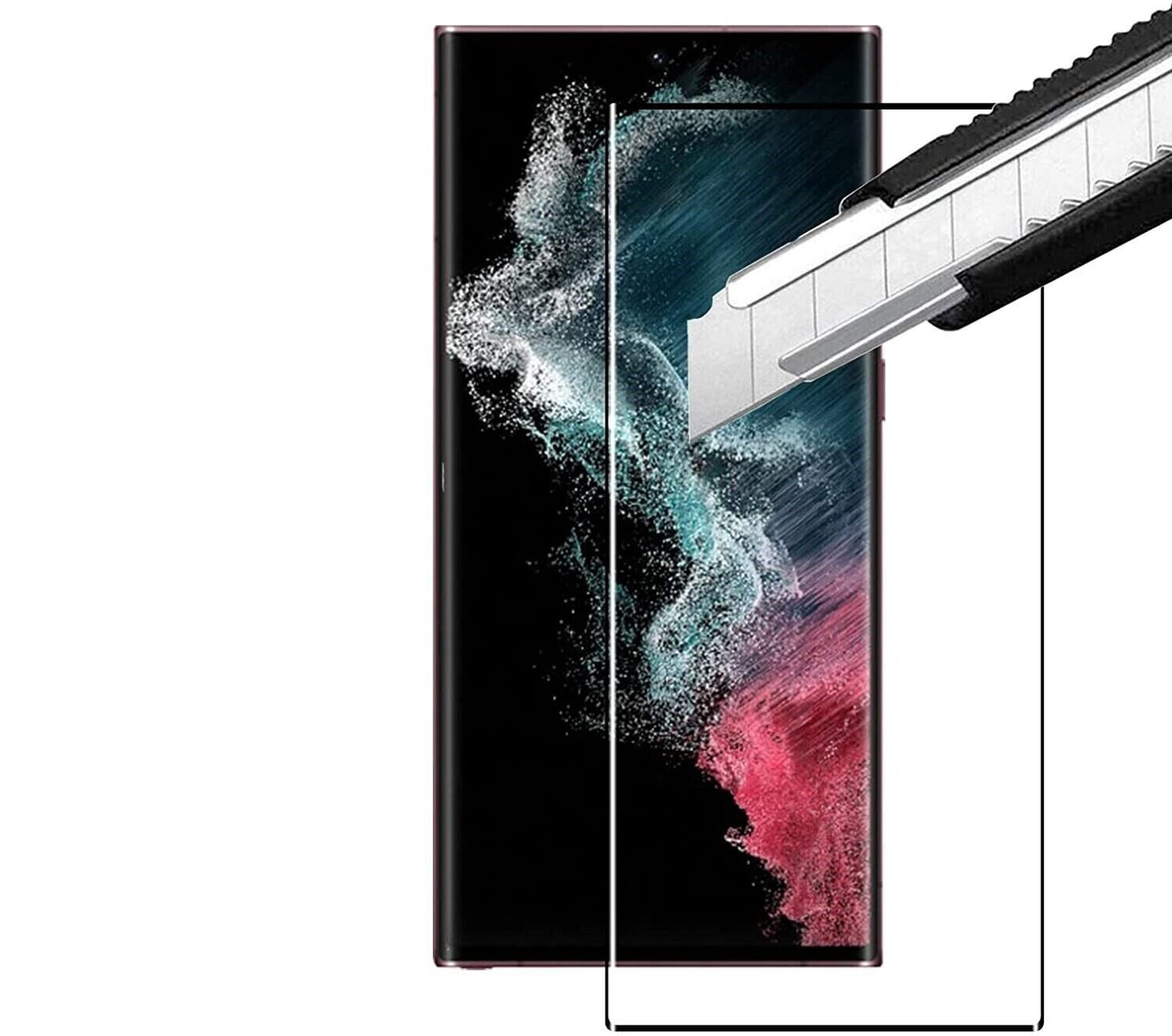 Full TEMPERED GLASS Screen Protector For Samsung Galaxy S25 S24 FE S23+ Ultra 5G