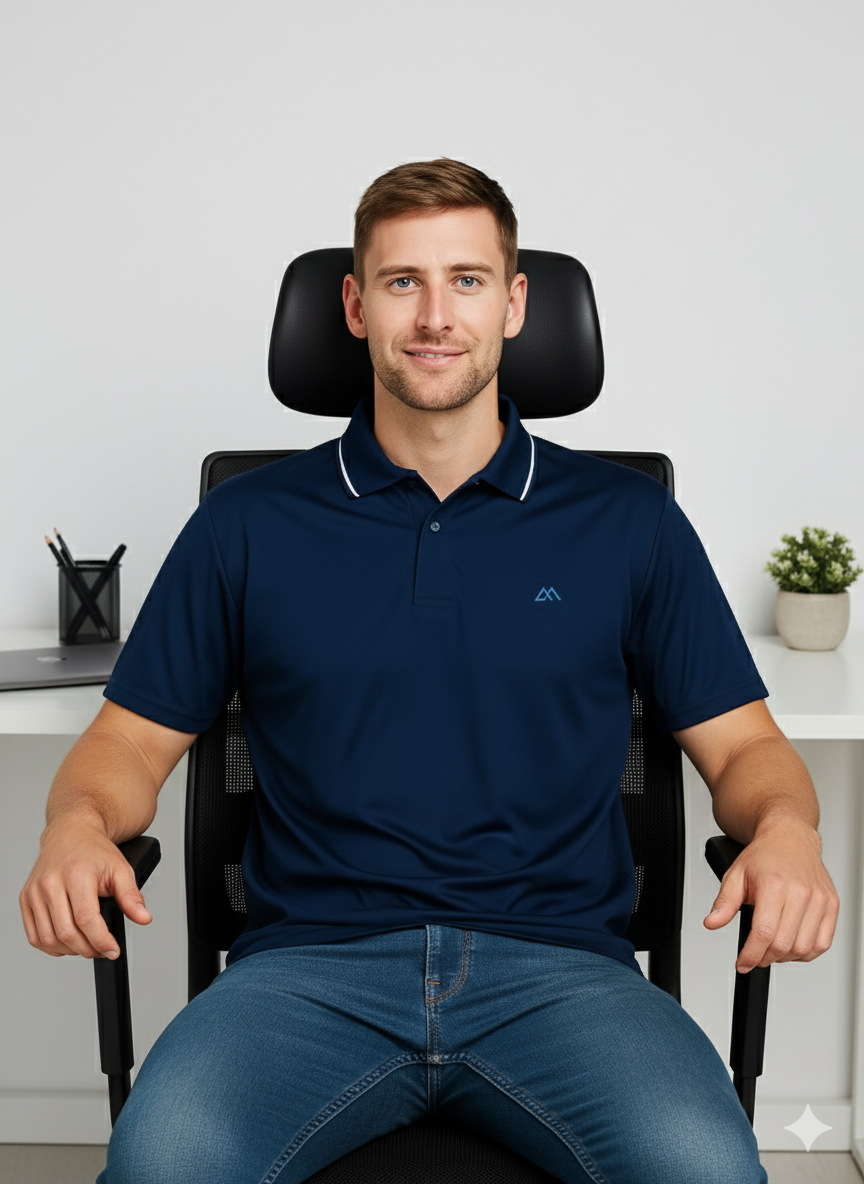 Maxyolo Mens Polo T Shirt Combo Polyester Fabric Pack Of 3 T Shirt Daily and Sports Wear