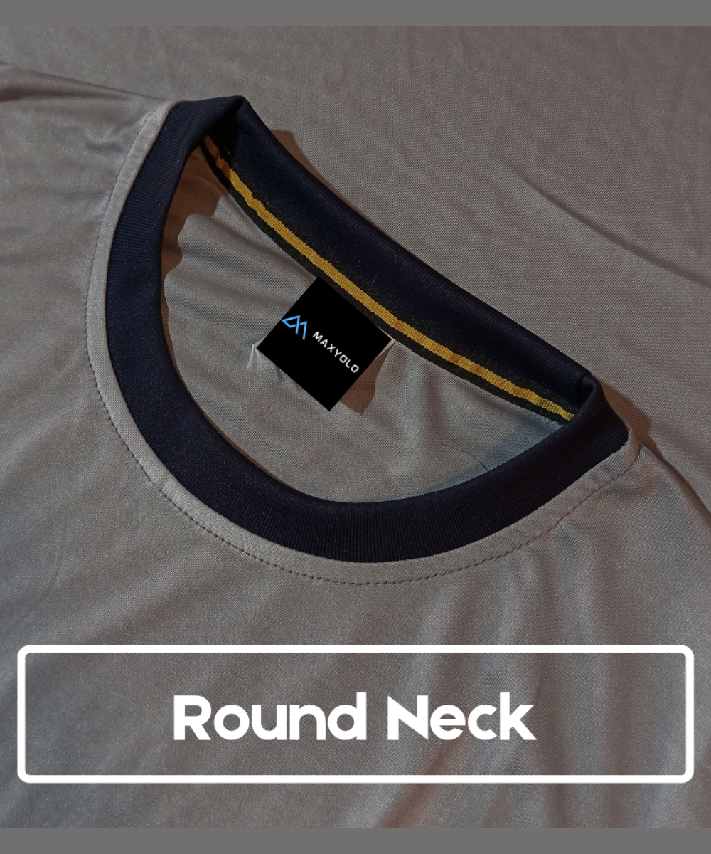 Maxyolo Mens Round Neck T Shirt Combo Polyester Fabric Pack Of 3 T Shirt Daily and Sports Wear