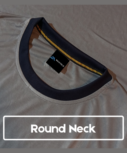 Maxyolo Mens Round Neck T Shirt Combo Polyester Fabric Pack Of 3 T Shirt Daily and Sports Wear