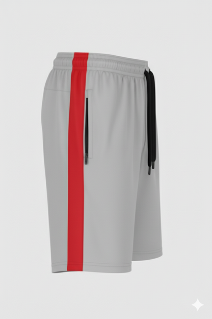 Maxyolo Mens T Shirt and Shorts Combo Polyester Fabric Daily Sports and Gym Wear