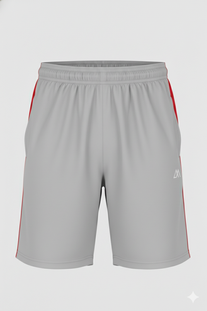 Maxyolo Mens T Shirt and Shorts Combo Polyester Fabric Daily Sports and Gym Wear