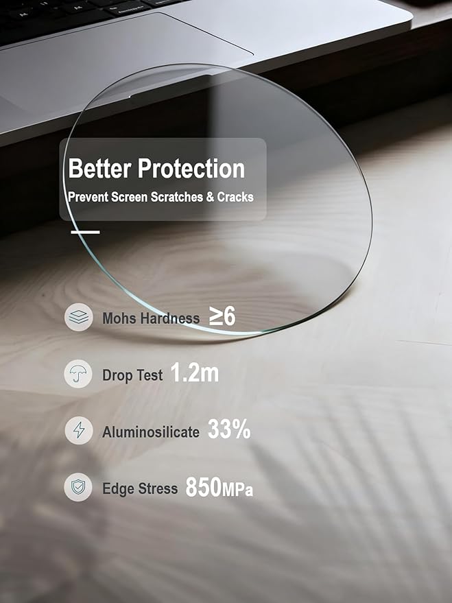 3X Tempered Glass Screen Protector For Fitbit VERSA, Versa Lite Watch Smartwatch