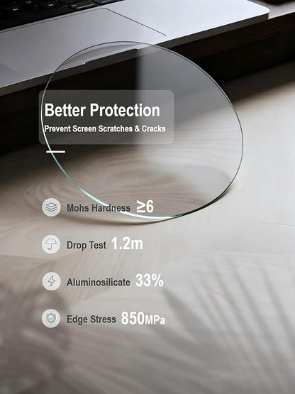 3X Tempered Glass Screen Protector For Fitbit VERSA, Versa Lite Watch Smartwatch