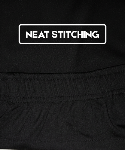 Maxyolo Mens Shorts 4 Way Lycra Fabric Side Piping Design Sports and Casual Wear