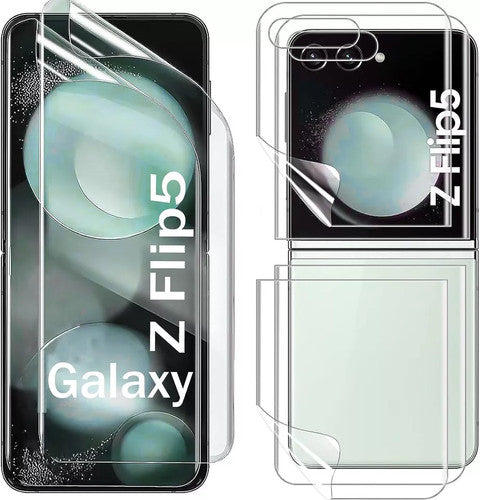 Hydrogel Screen Protector For Samsung Galaxy Z Flip 3 4 5 6 7 5G TPU Film Cover