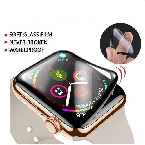 For Apple Watch ULTRA / ULTRA 2 49mm Full Curved Black Screen Protector UK