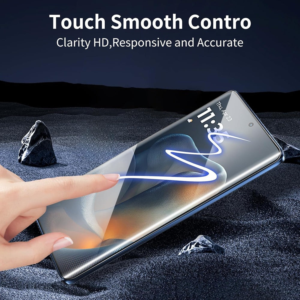 2 Pack Full Curved Tempered Glass Screen Protector For Sony Xperia 1 10 IV V VII 5 10-5 10-6 10-7