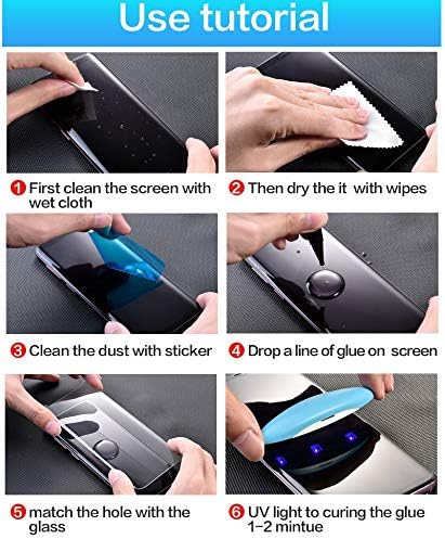 2X Samsung Galaxy S25 Ultra S24/S23/S22/S21 Ultra UV Full Cover Nano Liquid Glue Screen Protector - Various models