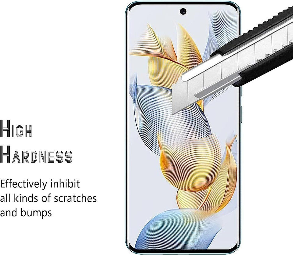 2X For Honor Magic 7 lite 5 Pro 70 90 200 600 Pro Full Curved Tempered Glass Screen Protector various Honor models