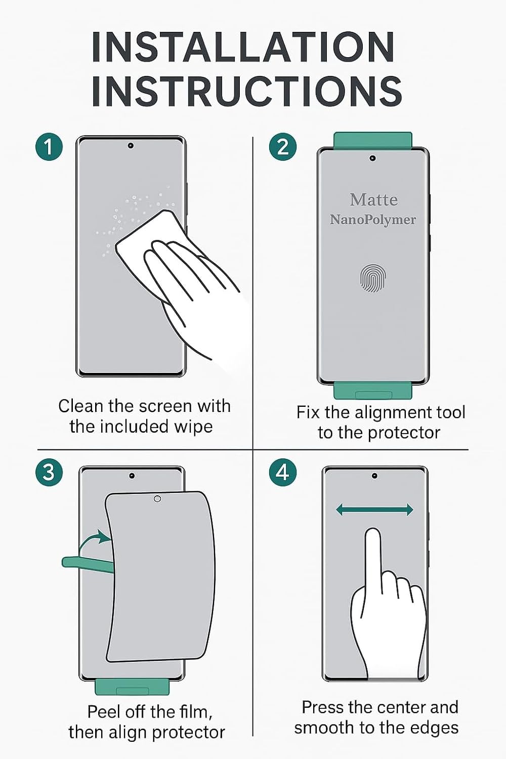 2x Polymer Nano Screen Protector Soft Film For Samsung Galaxy S23 S24+ S25 Ultra - Various models