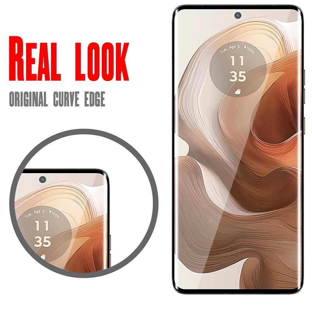 2 Pack Full Curved Tempered Glass Screen Protector For Sony Xperia 1 10 IV V VII 5 10-5 10-6 10-7