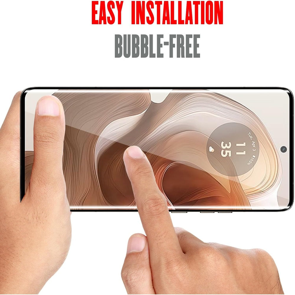 2 Pack Full Curved Tempered Glass Screen Protector For Sony Xperia 1 10 IV V VII 5 10-5 10-6 10-7