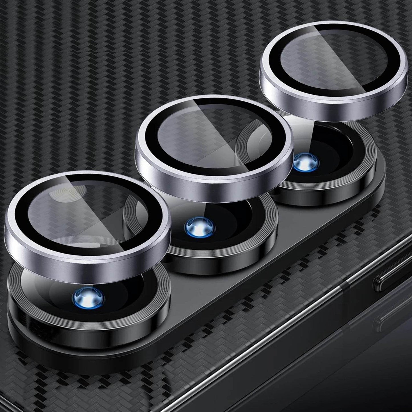 Metal Ring Camera Lens Screen Protector For Samsung Galaxy Z Fold 7 Z Fold 6 5 4 models