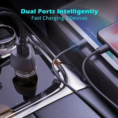 5 Pc Accessories set for iPhone - PD Plug / Car charger / Folding charger + data cable + gel case + earphones + protector - Bundle deal