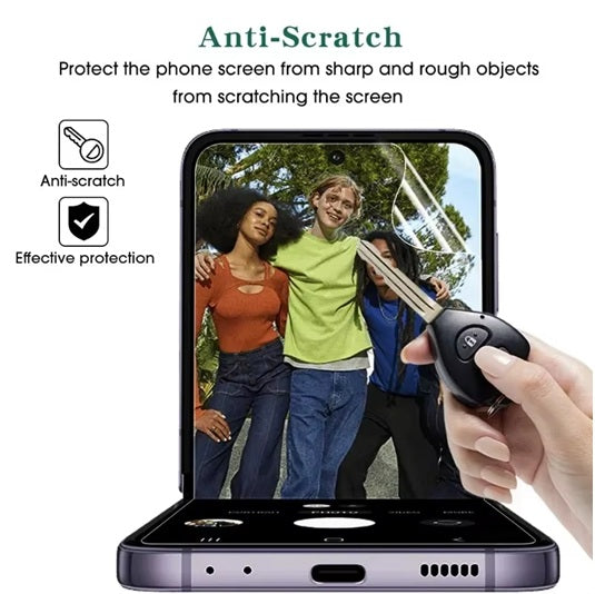 2X For Samsung Galaxy Z Flip 6 5 4 3 Ceramic Privacy Film TPU Film Screen Protector Film Anti peep
