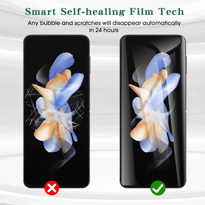 2X Hydrogel Screen Protector For Samsung Galaxy Z Flip 7 4 5 6 3 5G TPU Film Cover