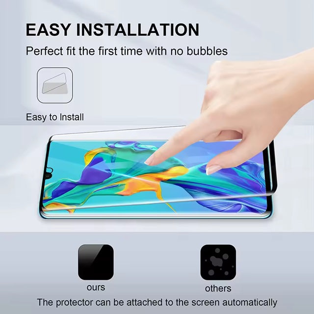 2X For Huawei P30 Pro P20 Pro Mate 10 /20 Pro Full Curved Tempered Glass Screen Protector various Huawei models