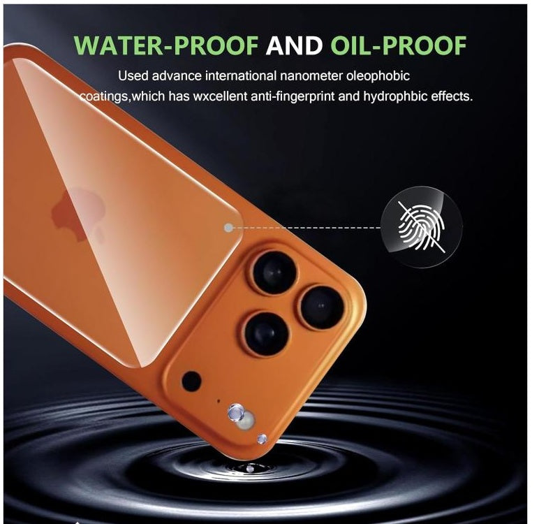 For iPhone 17 / 17 Pro / Pro max / 17 Air Back Rear Tempered Glass Screen Protector X 2