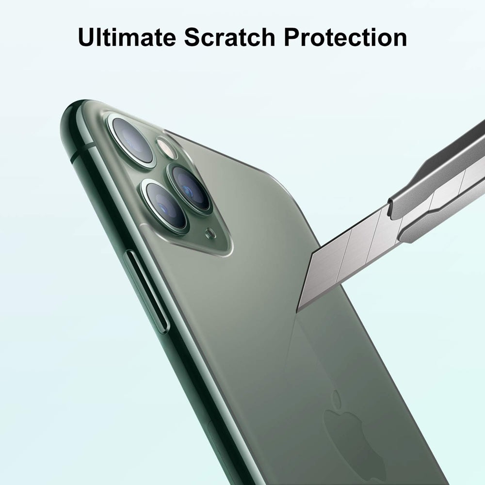 For iPhone 17 16e 15 14 13 12 11 Pro Max Back Rear Tempered Glass Screen Protector X 2