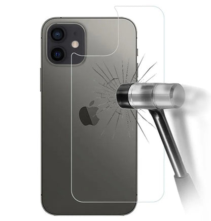 For iPhone 17 16e 15 14 13 12 11 Pro Max Back Rear Tempered Glass Screen Protector X 2