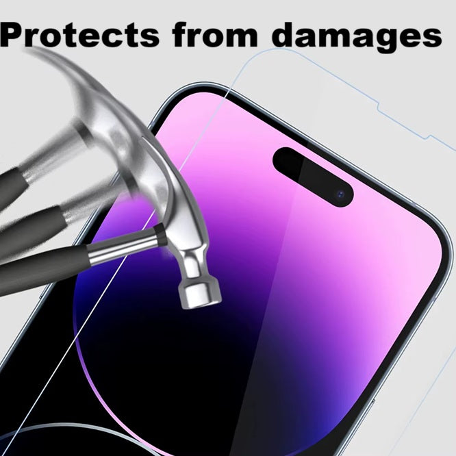 For iPhone 17 16 15 14 13 12 11 Pro Max Plus Clear Gel Case + Screen + Lens Protector Bundle - various models