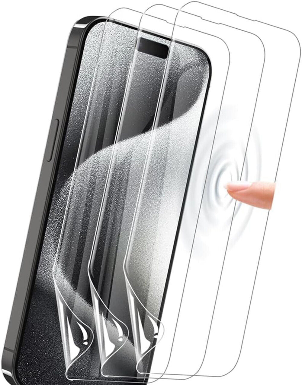 iPhone 17 16e 15 14 13 12 11 XR Max Plus Pro Hydrogel TPU FILM Screen Protector