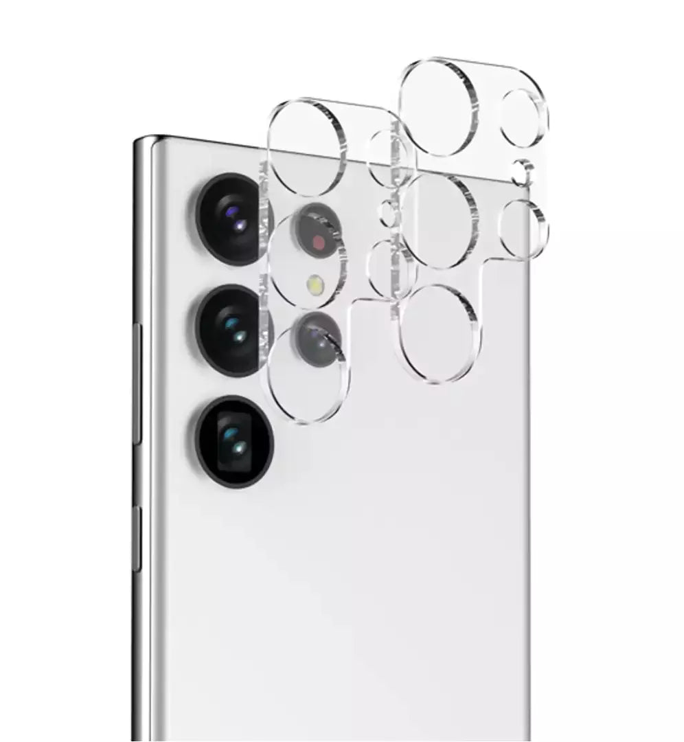 Samsung Galaxy S25 Ultra S24 Plus S23 Tempered Glass Rear Camera Lens Protector Clear Various models X 2 Pack