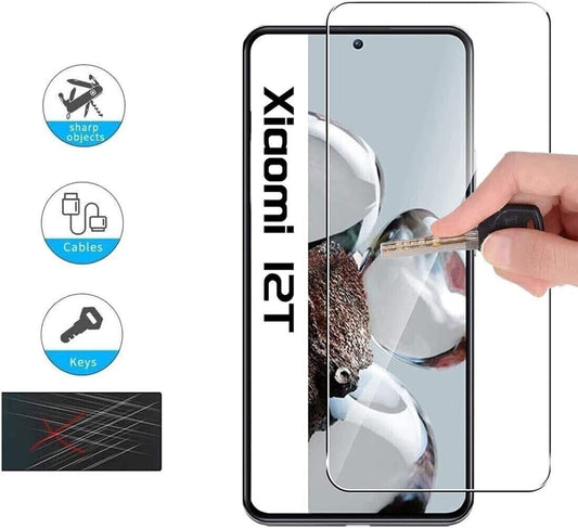 Xiaomi 12T / 12T Pro Screen Protector Gorilla Tempered Glass 3 Pack