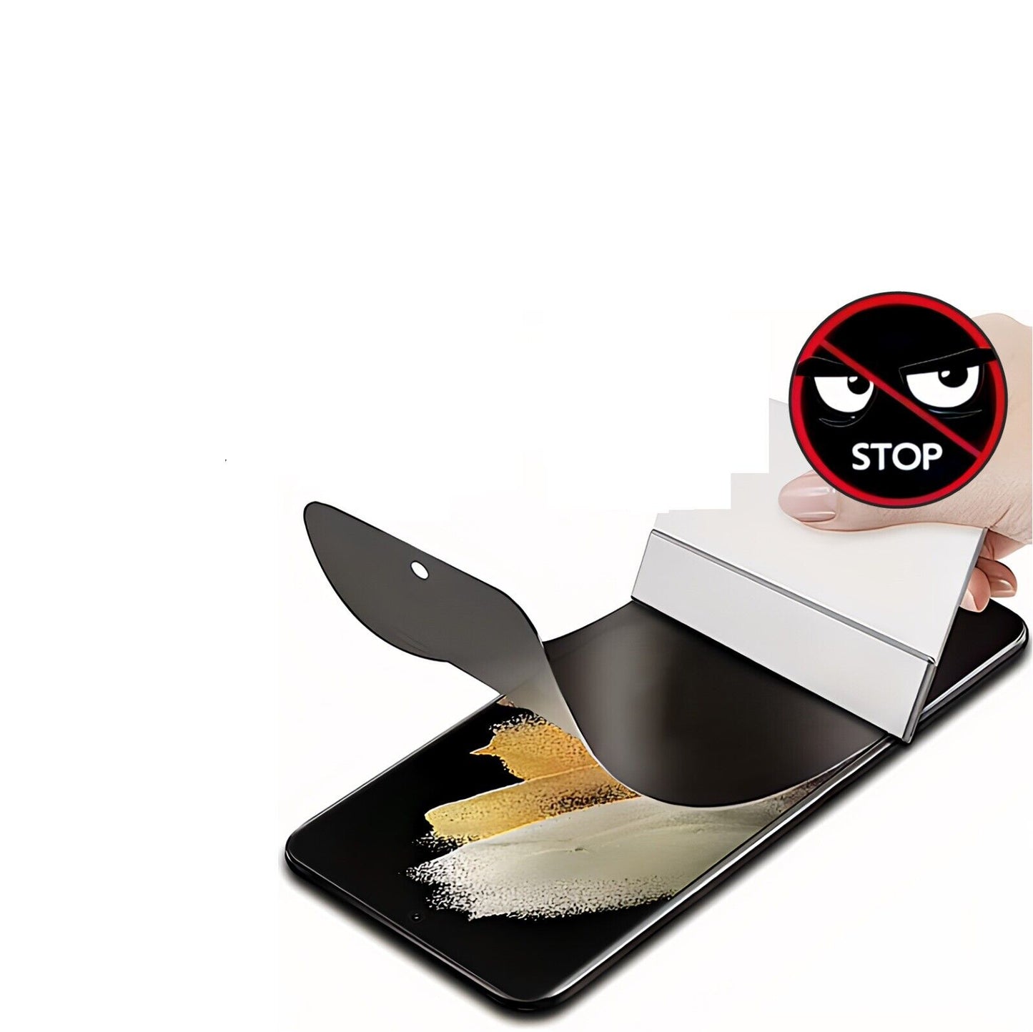 For Samsung Z Flip 6 5 4 3 Privacy Film TPU Film Glass External Screen Protector