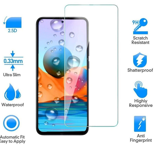 Tempered Glass Screen Protector For Xiaomi Redmi Note 13T 12T 14T Pro Poco X3 9A