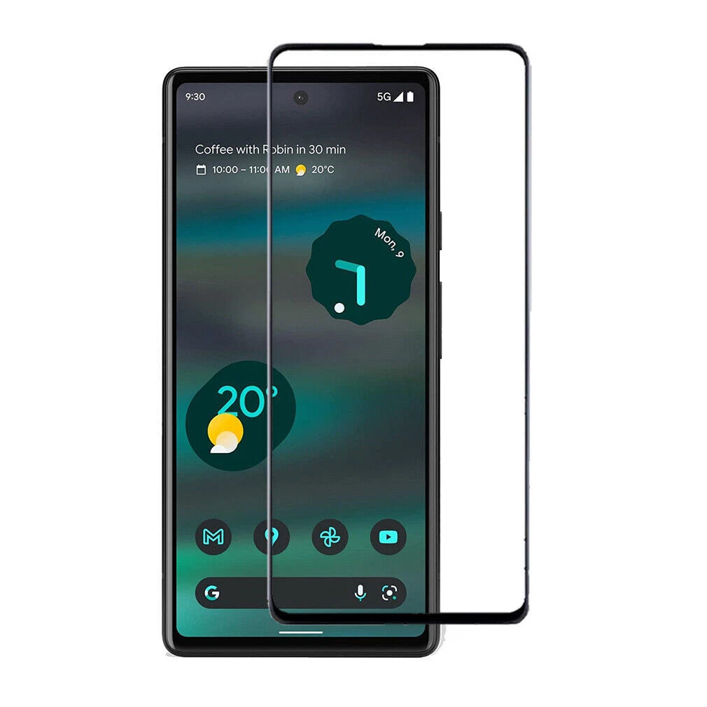 2X Full 3D Curved Black Edge Screen Protector For Google Pixel 10 Pro XL 9 Pro XL 7A 8A 9A 10A Tempered Glass - Various models