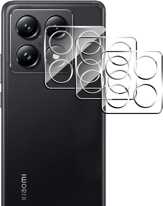 For Xiaomi 14T / 14T Pro Camera Lens Tempered Glass Protector 9H Hardness
