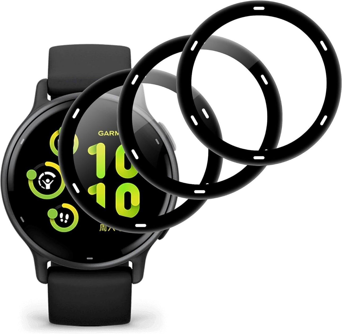 For Smartwatch Garmin Vivoactive 5 Vivoactive 6 Full Cover Tempered TPU Screen Protector