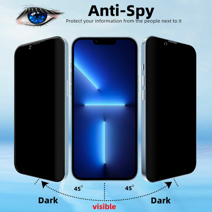 Premium Privacy Full Cover Screen Protector for iPhone 17 16 15 14 13 12 Pro Max XR