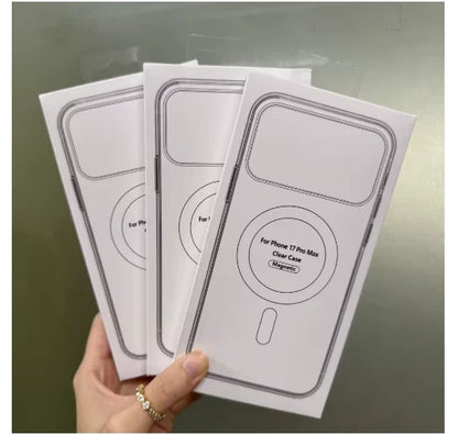 For iPhone 17 Series Magnetic Case + 20W PD Plug  + Charging Cable + Wired Earphone + Screen protector - Bundle