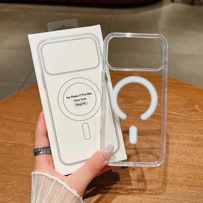 For iPhone 17 Series Magnetic Case + 20W PD Plug  + Charging Cable + Wired Earphone + Screen protector - Bundle